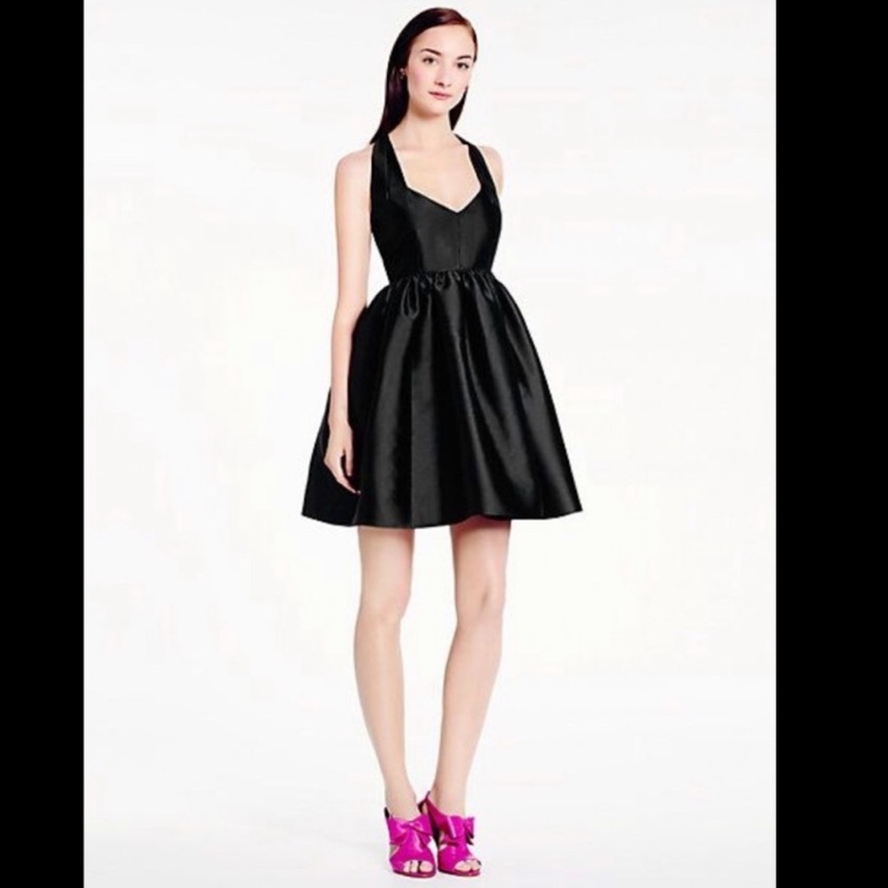 Kate Spade Madison Avenue Black Adelaide Dress Size 6